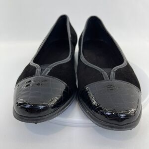 Vaneli Black Suede Shoes | Women's 8 N